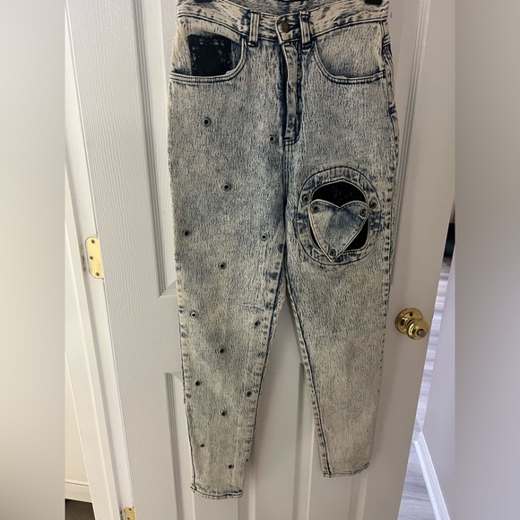 Women´s Stefano International Jeans, Blue, Size 8...